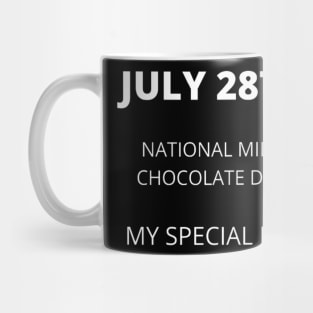 July 28th birthday, special day and the other holidays of the day. Mug